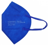 PSA-FFP2-Maske, Einwegmaske, Atemschutz, Mundschutz, blau, VE = 10 Stck