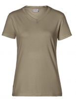 KÜBLER-Worker-Shirts, Workwear-Damen-T-Shirts, 160 g/m², sandbraun