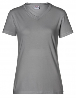 KÜBLER-Workwear-Damen-T-Shirts, 160 g/m², mittelgrau