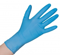ZVG-Workwear, Einweg-Nitril-Handschuhe, ungepudert, VE = 10 Boxen (10 x 200 Stück), blau