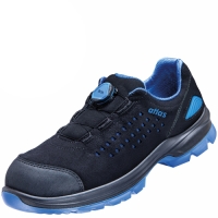 Atlas-Footwear, S1-Arbeits-Berufs-Sicherheits-Schuhe, Halbschuhe, SL 940 Boa, ESD, schwarz / blau