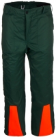 WATEX-Workwear, Forstschutz-Schnittschutz-Bundhose, grün/leuchtorange,