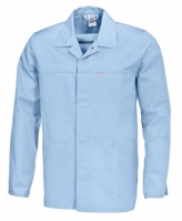 BP-Workwear, Hygiene, Food-Arbeits-Berufs-Jacke für Damen und Herren, HACCP-Hygiene-Bekleidung, hellblau