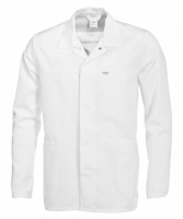 BP-Workwear, Hygiene, Food-Arbeits-Berufs-Jacke für Damen und Herren, HACCP-Hygiene-Bekleidung, weiß