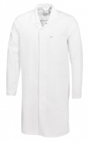 BP-Workwear, Hygiene, Food-Arbeits-Berufs-Mantel für Damen und Herren, HACCP-Bekleidung, ca. 210g/m², weiß