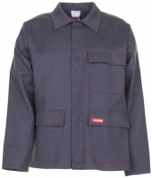 PLANAM-Schweißer-Schutz, Schweißerjacke, Arbeits-Schutz-Jacke, 500 g/qm grau