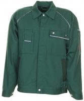 PLANAM-Workwear, Arbeits-Berufs-Bund-Jacke, MG Canvas 320 grün/grün