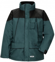 PLANAM-Workwear, Winter-Jacke Twister grün/schwarz