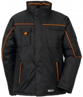 PLANAM-Workwear, Winter-Jacke Piper schwarz/orange