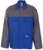 PLANAM-Schweißer-Schutz, Schweißerjacke, Arbeits-Schutz-Jacke, Major Protect 2lagig kornblau/grau