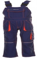 PLANAM-Workwear, Junior Latzhose, 260 g/m², marine/orange