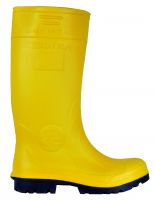COFRA-Footwear, Polyrehan-Sicherheits-Arbeits-Berufs-Gummi-Stiefel Castor S5, gelb