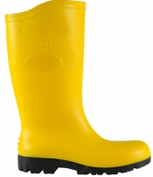 COFRA-Footwear, S5-ASTEROID YELLOW SRC, Sicherheits-Arbeits-Berufs-Gummi-Stiefel, gelb