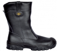 COFRA-Footwear, GUADIANA S3, ÜK, SRC, Arbeits-Berufs-Sicherheits-Schuhe, Hochschuhe, schwarz