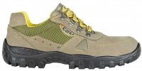 COFRA-Footwear, ZENITH S1P, SRC, Arbeits-Berufs-Sicherheits-Schuhe, Halbschuhe, grau/gelb