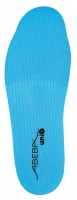 ABEBA-Uni6-Einlegesohle, Soft Comfort, weit, für Berufschuhe Uni6, blau