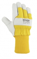 BIG-TEXXOR-Workwear, Rindvollleder-Winterbau, Leder-Arbeits-Handschuhe, Himalaya II