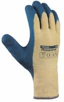 BIG-TEXXOR-Workwear, PVC-Chemikalien-Schutz-Arbeits-Handschuhe, topline, 35 cm, grün