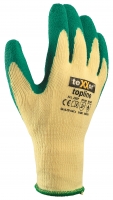BIG-TEXXOR-Workwear, Baumwoll-Grobstrick-Arbeits-Handschuhe Topline 2207