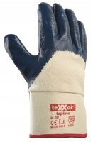 BIG-TEXXOR-Workwear, Nitril-Arbeits-Handschuhe, blau