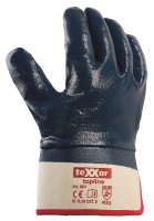 BIG-TEXXOR-Workwear, Nitril-Arbeits-Handschuhe vollbeschichtet, blau