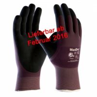 BIG-ATG-Workwear, Nitril-Arbeits-Handschuhe, MaxiDry, lila/schwarz