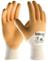 BIG-ATG-Workwear, Nitril-Handschuhe, NBR-Lite, beige/gelb