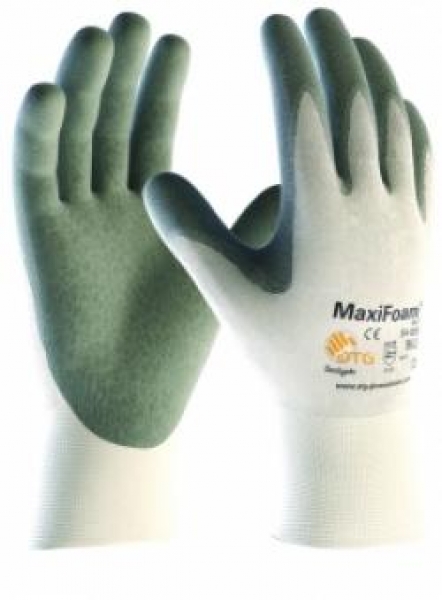 BIG-ATG-Workwear, Nylon-Strick-Arbeits-Handschuhe Maxi Foam teXXor
