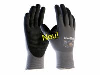 BIG-ATG-Workwear, Nylon-Strick-Arbeits-Handschuhe, MaxiFlex Endurance AD-APT, grau/schwarz