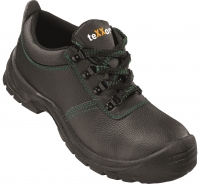 BIG-TEXXOR-Footwear, Arbeits-Berufs-Sicherheits-Schuhe, Halbschuhe, S3 Ük Auxerre, schwarz / grün