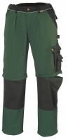 BIG-TeXXor-Workwear, Arbeitshose, Berufs-Bund-Hose, T/C Panama Canvas grün/schwarz