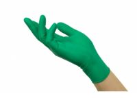 ANSELL-Hand-Schutz, Einweg-Neopren-Einmal-Handschuhe, MICROFLEX, ungepudert, 73-847, grün
