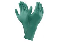 ANSELL-Hand-Schutz, Einweg-Nitril-Einmal-Handschuhe, TOUCHNTUFF, 93-300, grün