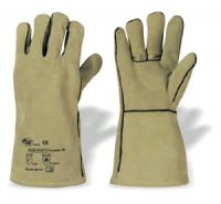 FELDTMANN-STRONGHAND-Rindleder-Arbeits-Handschuhe für Schweißer Welder-P