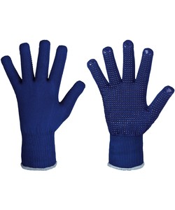 F-STRONGHAND-Workwear, Strick-Arbeits-Handschuhe Zibo, blau