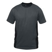 F-Worker-Shirts, ELYSEE-Worker-Shirts, T-Shirt TENERIFA grau/schwarz