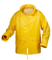 FELDTMANN-Workwear, CRAFTLAND-Wetter-Schutz, Arbeits-Regen-Jacke, HERNING, gelb
