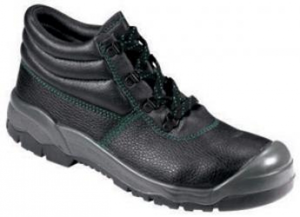 F-BASIC-LiNE-Footwear, S3-Arbeits-Berufs-Sicherheits-Schuhe, Schnürstiefel, ROSTOCK ÜK, schwarz
