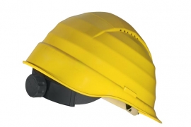 F-TECTOR-ROCKMAN®-Kopfschutz-Helm, C6 Schutzhelm mit Drehverschluss gelb