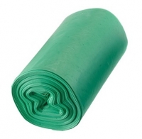 F-Hygiene, Müllbeutel, LDPE, grün, 60 x 70 cm - 21µ