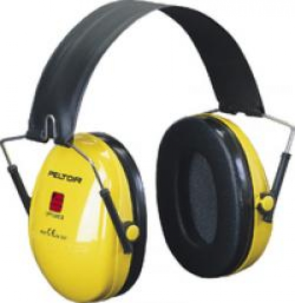 3M-Kapselgehörschützer, Faltbügel „Optime I“, Kapselgehörschützer, gelb