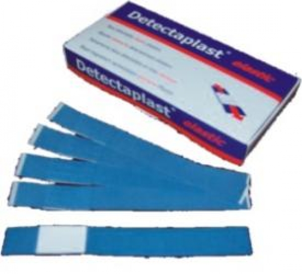 VOSS-Erste-Hilfe, Fingerverband, detektabel, wasserabweisend, 12 x 2 cm, blau, VE = 1