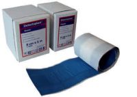 VOSS-Erste-Hilfe, Wundschnellverband, detektabel, textil-elastisch, 5 m x 6 cm, blau, VE = 1