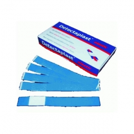 VOSS-Erste-Hilfe, Fingerverband, detektabel, textil-elastisch, 12 x 2 cm, blau