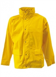 ELKA-Workwear, Rainwear-Wetter-Schutz, PU-Workwear, Regen-Jacke,  Dry Zone, gelb