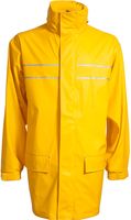 ELKA-Workwear, Rainwear-Wetter-Schutz, PU-Workwear, Regen-Jacke,  D-LUX, DRY ZONE, 190g/m², gelb