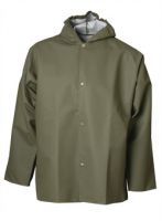 ELKA-Workwear, Rainwear-Wetter-Schutz, PVC-Regen-Jacke, 320g/m², oliv