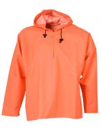 ELKA-Rainwear-Wetter-Schutz, Regen-Schlupf-Jacke, PVC LIGHT, 320g/m², orange