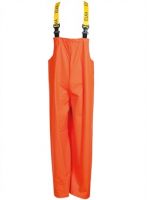 ELKA-Workwear, Rainwear-Wetter-Schutz, Regen-Latzhose, PVC LIGHT, 320g/m², orange