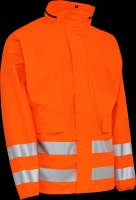 ELKA-Warnschutz, Warn-Schutz-Jacke mit Reißverschluss, warngelb/schwarz